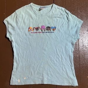 Women’s Y2K Girls World T shirt